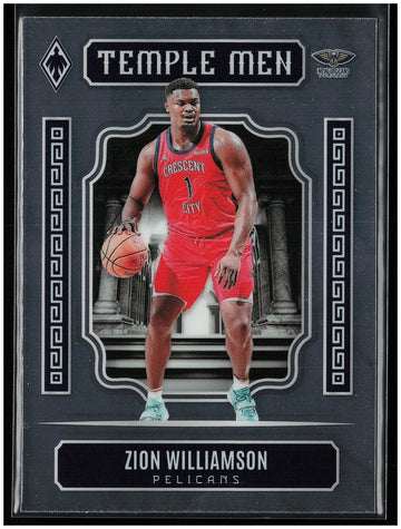 
2023-24 Panini Phoenix #6 Zion Williamson Temple Men