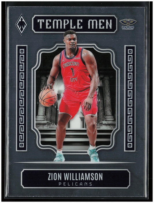 2023-24 Panini Phoenix #6 Zion Williamson Temple Men