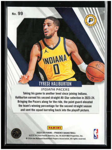 
2023-24 Panini Phoenix #99 Tyrese Haliburton