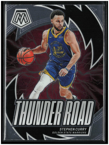 
2023-24 Panini Mosaic #13 Stephen Curry Thunder Road