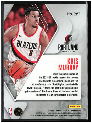 
2023-24 Panini Phoenix #267 Kris Murray
