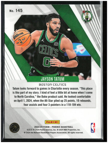 
2023-24 Panini Phoenix #145 Jayson Tatum