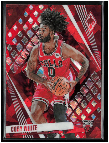 2023-24 Panini Phoenix #21 Coby White Phoenix Red Ice