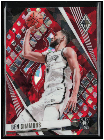 2023-24 Panini Phoenix #105 Ben Simmons Phoenix Red Ice