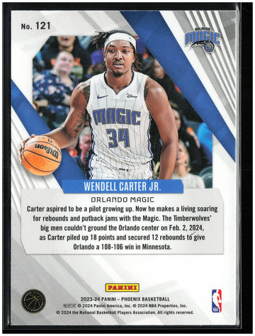 
2023-24 Panini Phoenix #121 Wendell Carter Jr. Phoenix Red Ice