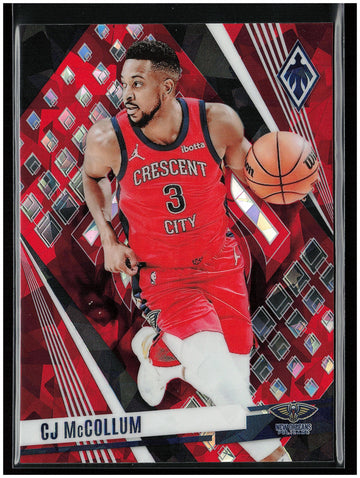 
2023-24 Panini Phoenix #75 CJ McCollum Phoenix Red Ice