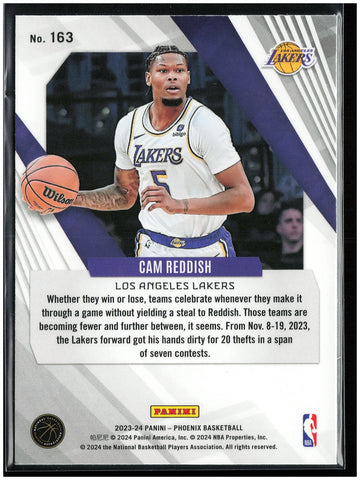 
2023-24 Panini Phoenix #163 Cam Reddish Phoenix Red Ice
