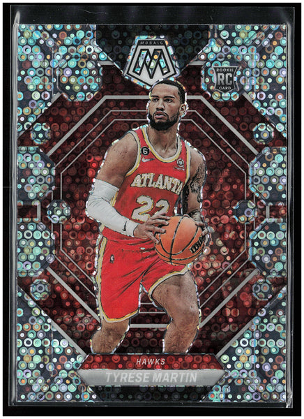 2022-23 Panini Mosaic #214 Tyrese Martin Fast Break Silver