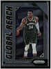 2022-23 Panini Prizm #3 Giannis Antetokounmpo Global Reach