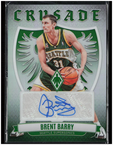 
2023-24 Panini Phoenix #CS-BBA Brent Barry Crusade Signatures