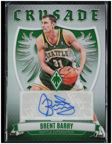 2023-24 Panini Phoenix #CS-BBA Brent Barry Crusade Signatures