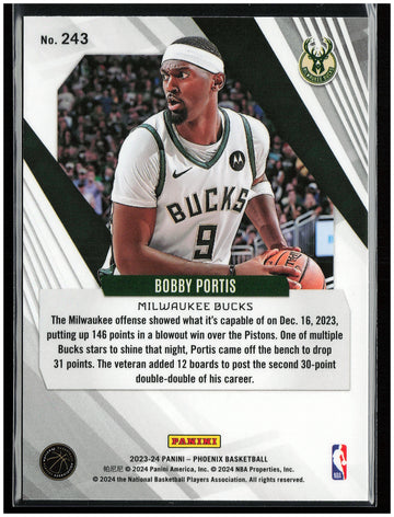 
2023-24 Panini Phoenix #243 Bobby Portis