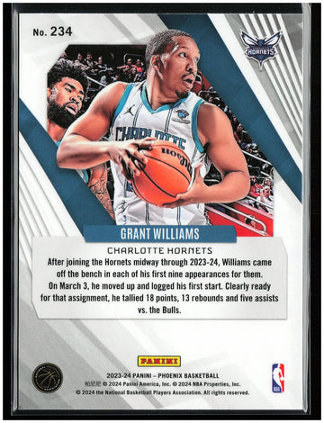 
2023-24 Panini Phoenix #234 Grant Williams