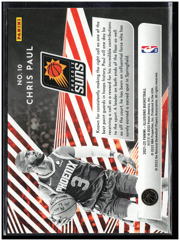 
2021-22 Panini Illusions #10 Chris Paul Chasing the Hall