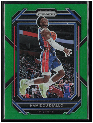 2022-23 Panini Prizm #82 Hamidou Diallo Prizms Green