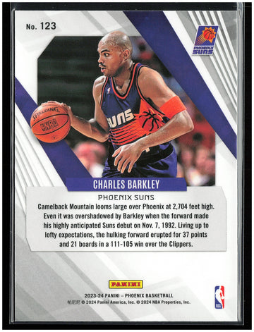 
2023-24 Panini Phoenix #123 Charles Barkley