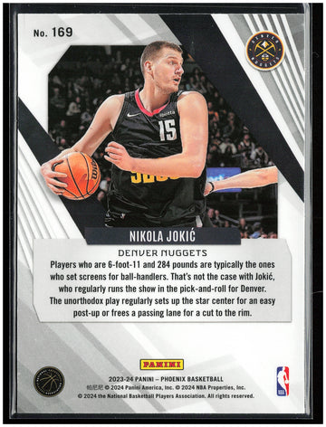 
2023-24 Panini Phoenix #169 Nikola Jokic