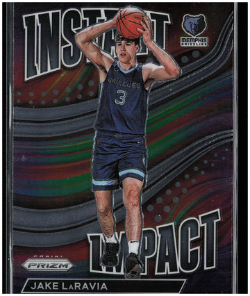 
2022-23 Panini Prizm #17 Jake LaRavia Instant Impact