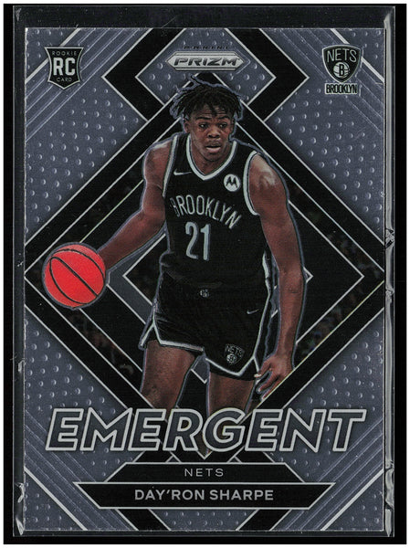 2021-22 Panini Prizm #27 Day'Ron Sharpe Emergent