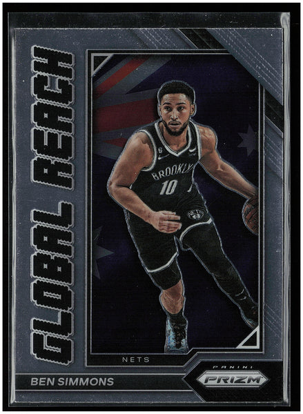 2022-23 Panini Prizm #8 Ben Simmons Global Reach