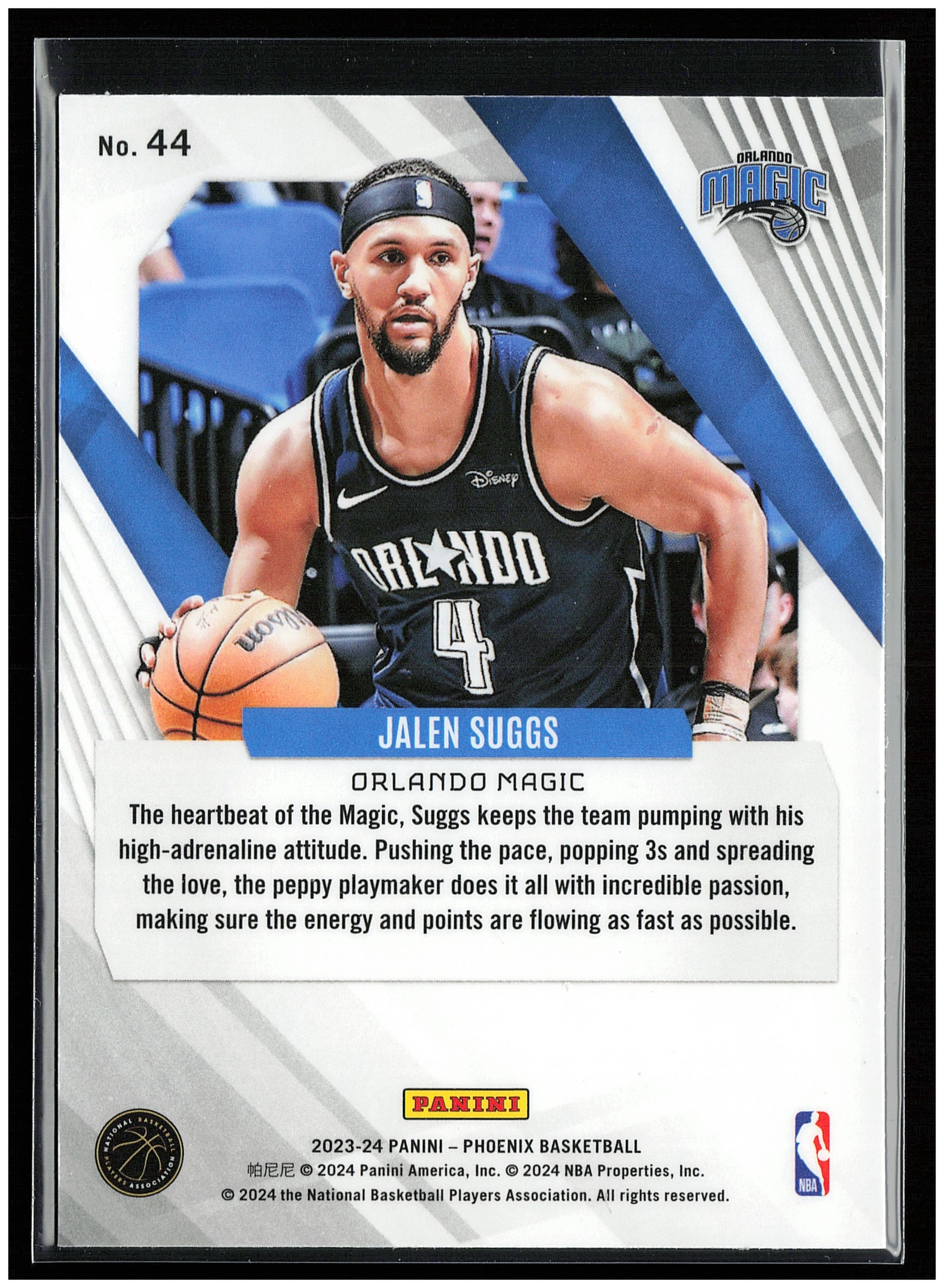 2023-24 Panini Phoenix #44 Jalen Suggs