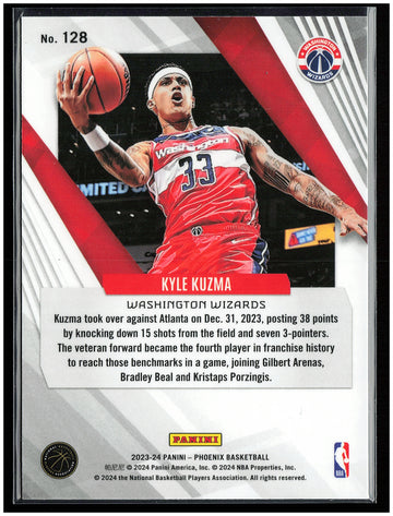 
2023-24 Panini Phoenix #128 Kyle Kuzma