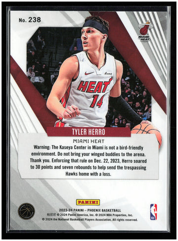 
2023-24 Panini Phoenix #238 Tyler Herro