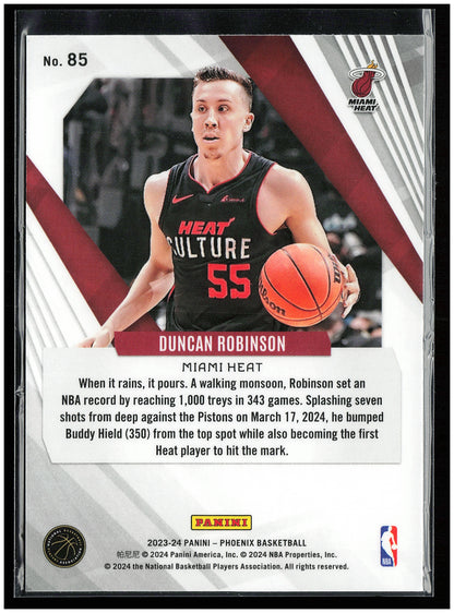 2023-24 Panini Phoenix #85 Duncan Robinson