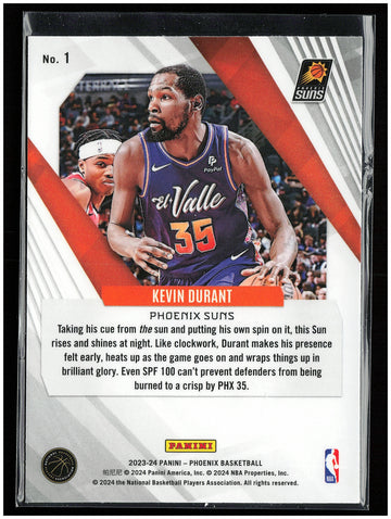 
2023-24 Panini Phoenix #1 Kevin Durant