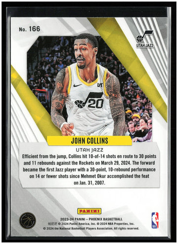 
2023-24 Panini Phoenix #166 John Collins