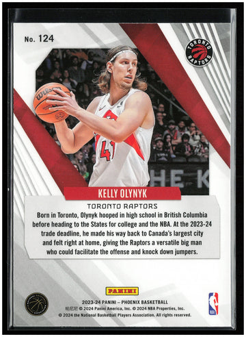 
2023-24 Panini Phoenix #124 Kelly Olynyk