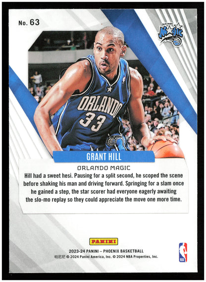 2023-24 Panini Phoenix #63 Grant Hill Silver