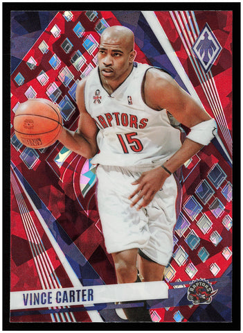 2023-24 Panini Phoenix #222 Vince Carter Phoenix Red Ice