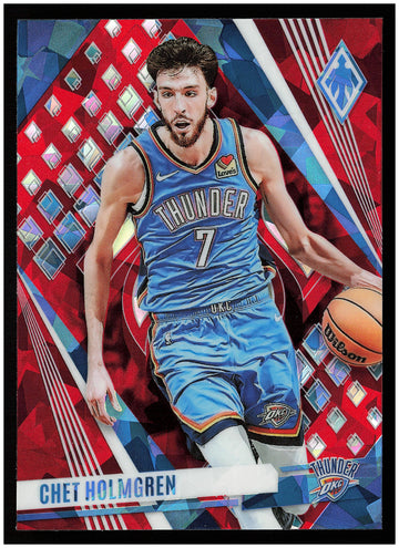 
2023-24 Panini Phoenix #82 Chet Holmgren Phoenix Red Ice