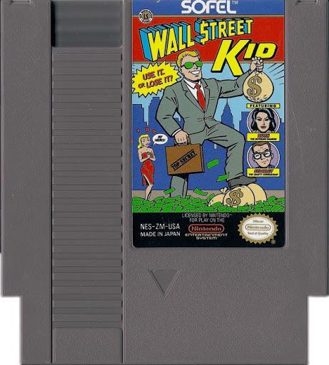 
Wall Street Kid | NES | North America | physical media scan: Cartridge | PriceCharting