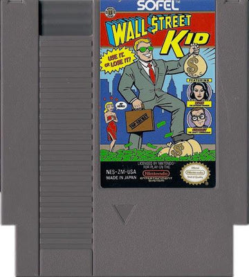 
Wall Street Kid | NES | North America | physical media scan: Cartridge | PriceCharting