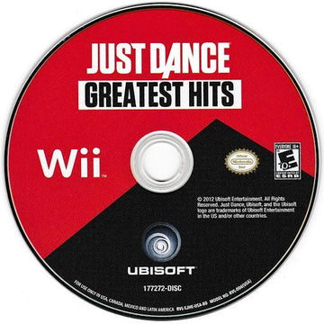
Just Dance: Greatest Hits | Wii | North America | physical media scan: Game Disc | PriceCharting