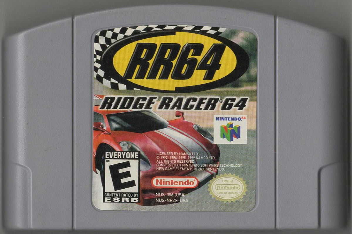 
Ridge Racer 64 | Nintendo 64 | North America | physical media scan: Cartridge | PriceCharting