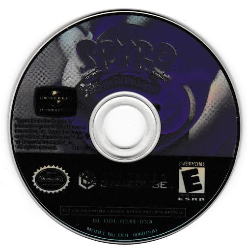 
Spyro: Enter the Dragonfly | GameCube | North America | physical media scan: Game Disc | PriceCharting