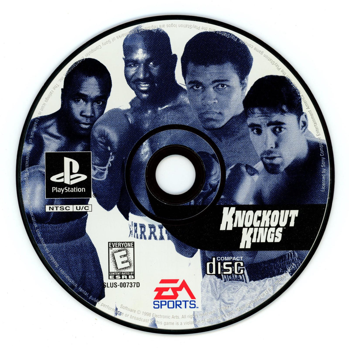 
Knockout Kings | PlayStation | North America | physical media scan: Disc | PriceCharting