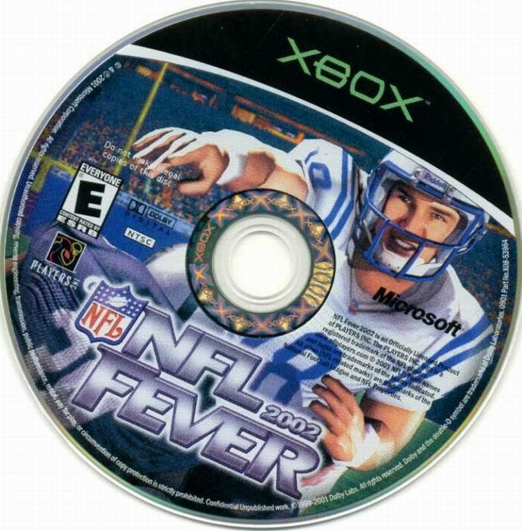 
NFL Fever 2002 | Xbox | North America | physical media scan: Disc | PriceCharting