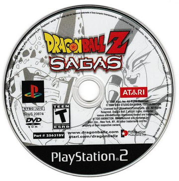 
Dragon Ball Z: Sagas | PlayStation 2 | North America | physical media scan: Game Disc | PriceCharting