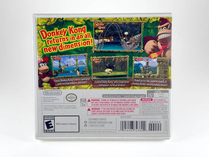 
Donkey Kong Country Returns 3D | Nintendo 3DS | North America | back cover scan: Box Back | PriceCharting