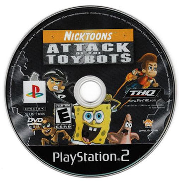 
Nicktoons: Attack of the Toybots | PlayStation 2 | North America | physical media scan: Game Disc | PriceCharting