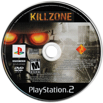 
Killzone | PlayStation 2 | North America | physical media scan: Game Disc | PriceCharting