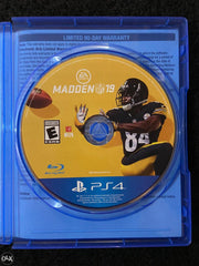 
Madden NFL 19 | PlayStation 4 | North America | physical media scan: Disc | PriceCharting