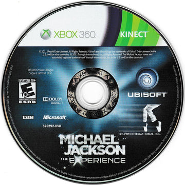 
Michael Jackson: The Experience | Xbox 360 | North America | physical media scan: Game Disc | PriceCharting
