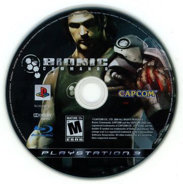 
Bionic Commando | PlayStation 3 | North America | physical media scan: Disc | PriceCharting