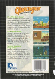 
QuackShot starring Donald Duck | Genesis | North America | back cover scan: Back Cover | PriceCharting