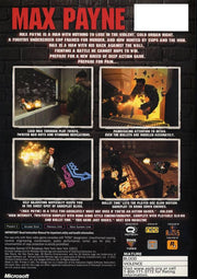 
Max Payne | Xbox | North America | back cover scan: Back Cover | PriceCharting